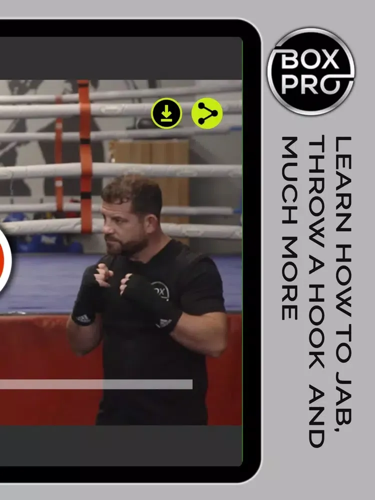 BoxPro Fitness iPad  স্ক্রিনশট